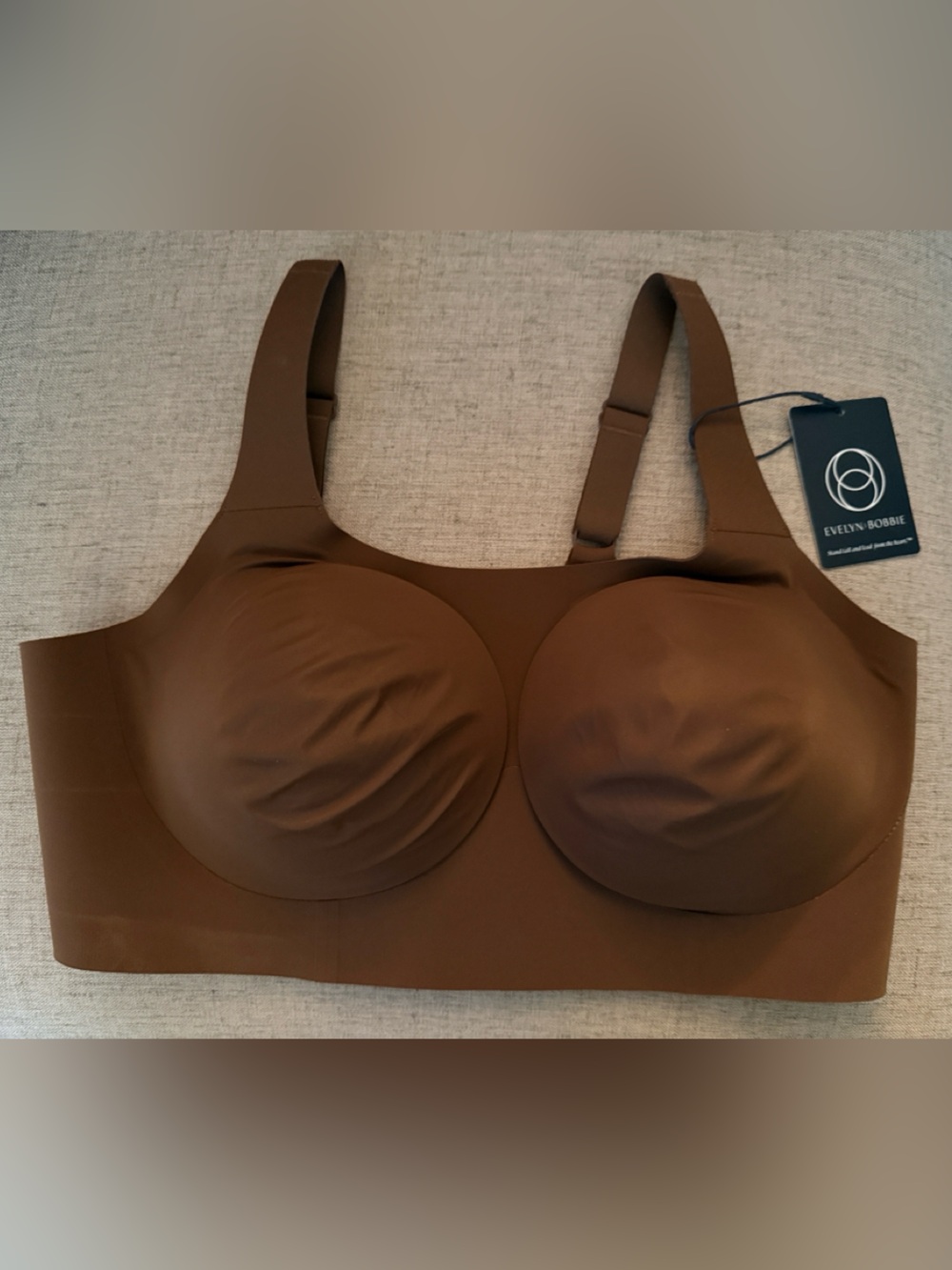 Evelyn + Bobbie Wireless Brown Everyday Bra